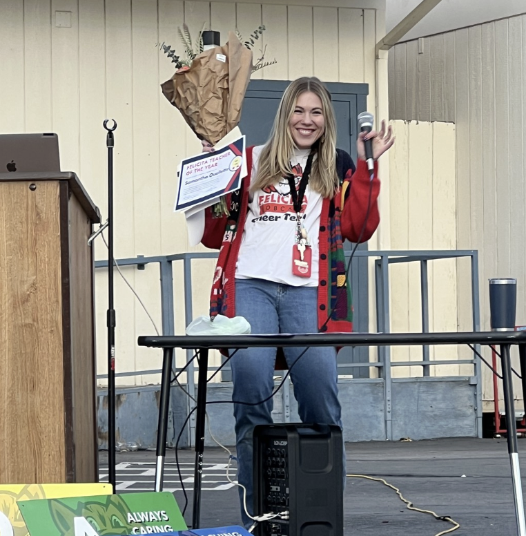 2025-2026 Teacher of the Year: Samantha Ouellette