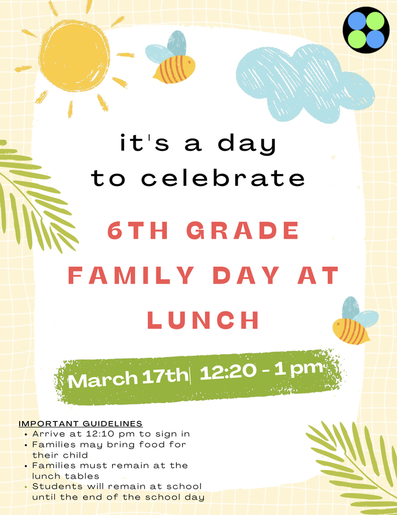 Family day at lunch flyer