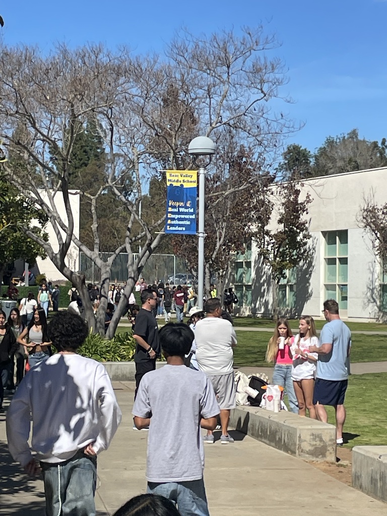 Parents eating with students