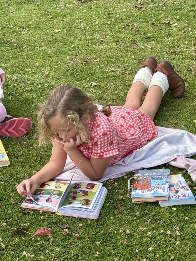 A great day to read outside