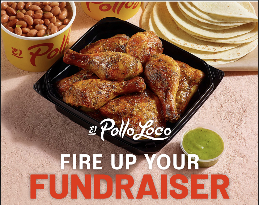 El Pollo Loco Fundraiser flyer