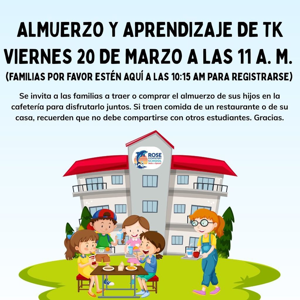 lunch and learn flyer in spanish