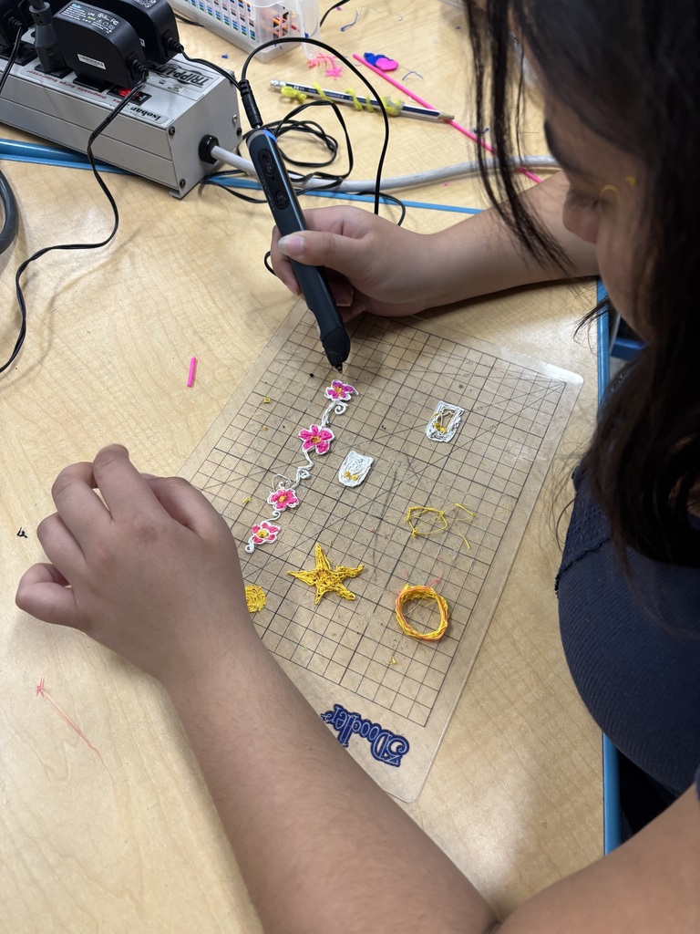 student wood burning