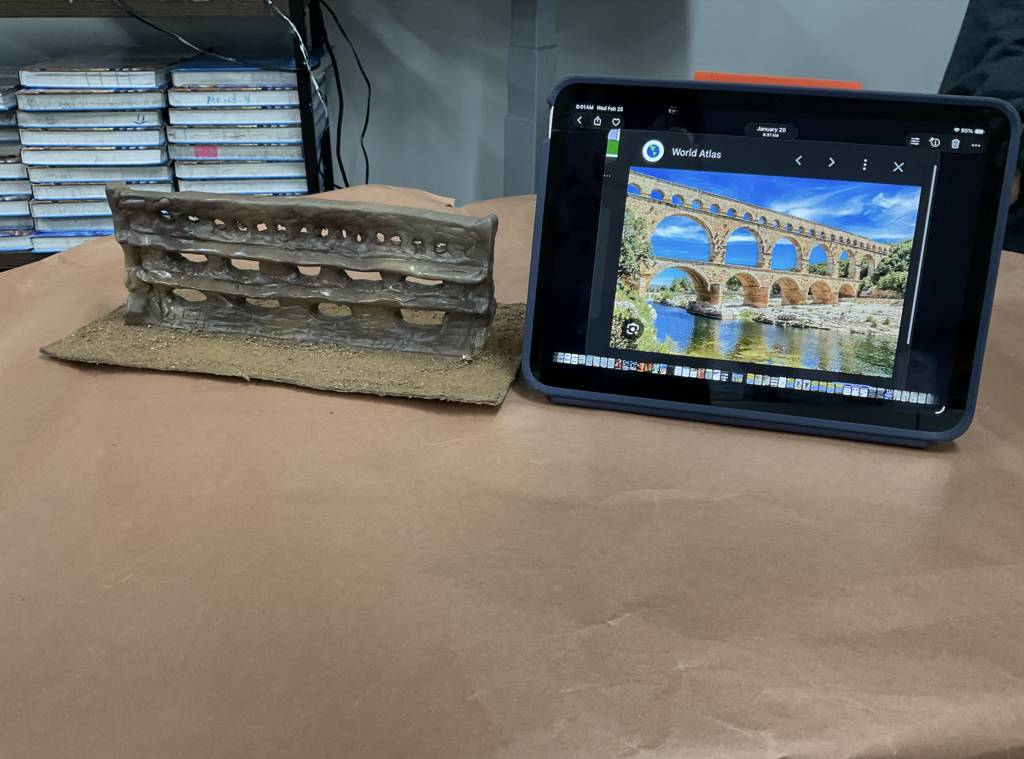 Student's project for the historical presentation. 