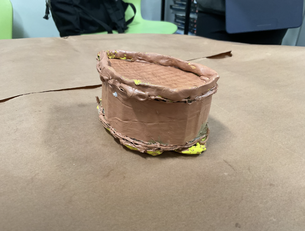 Student's project for the historical presentation.  