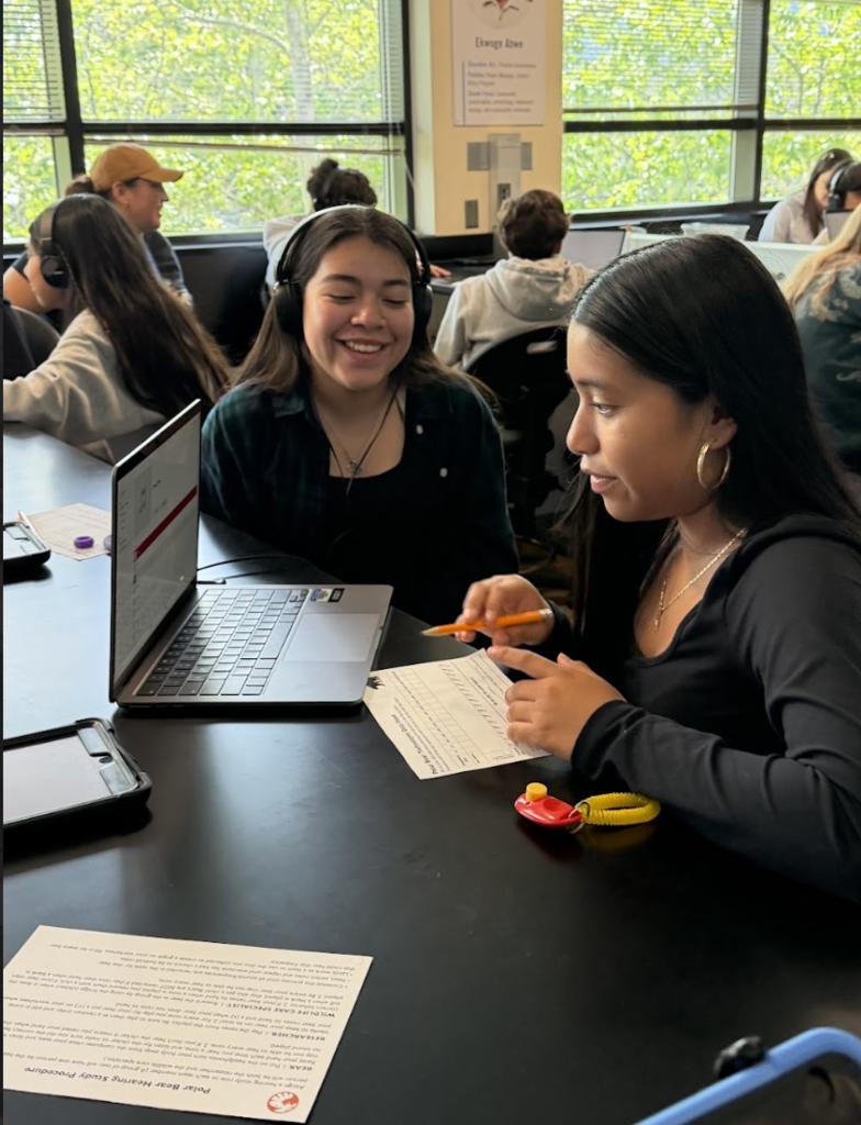 Students in the Safari Park field trip 
