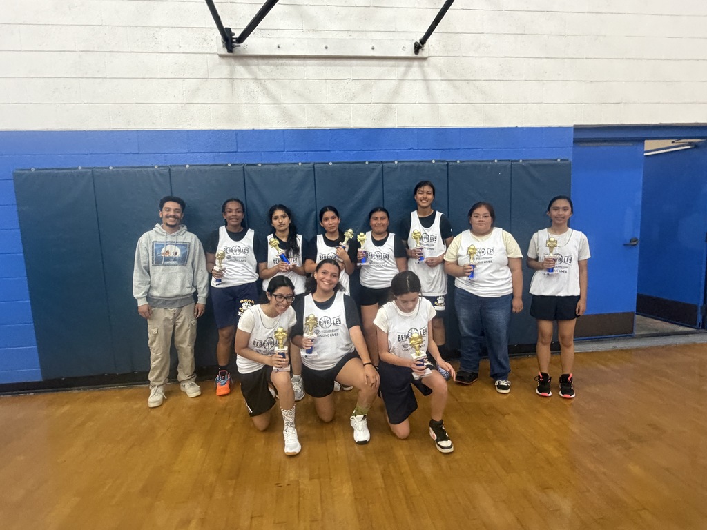 basketball players with trophies