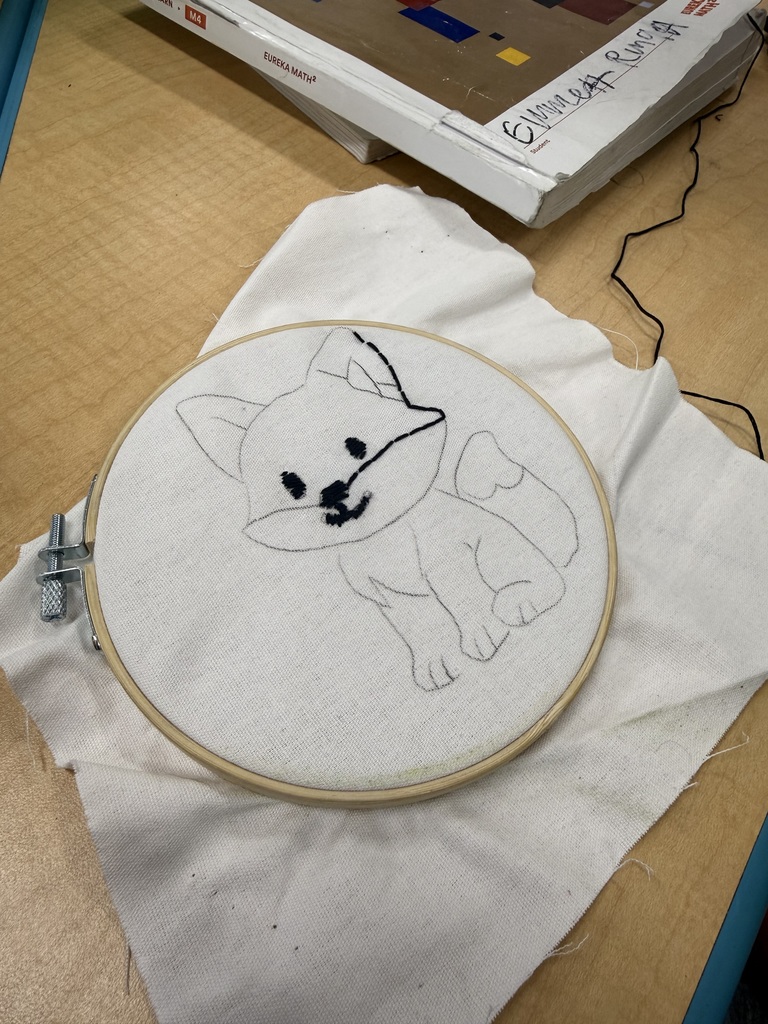 Student's Embroidery Project