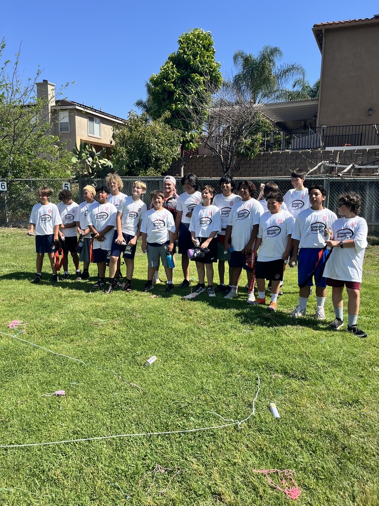 Players on the BVMS rugby team