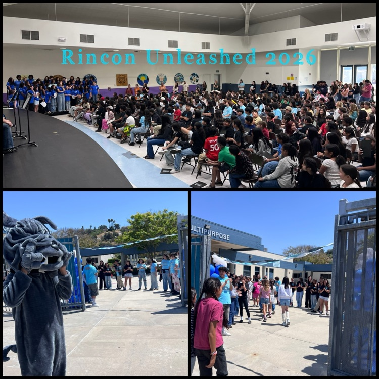 Rincon Unleashed student assembly 