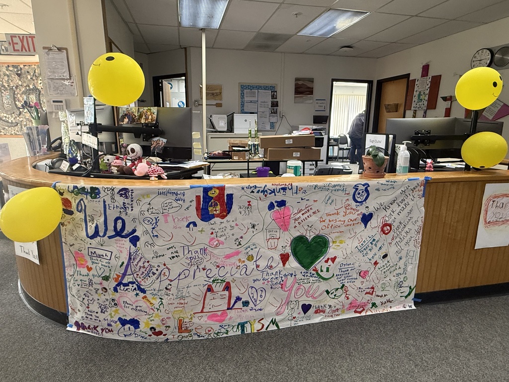 Staff appreciation poster