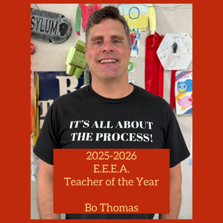 E.E.E.A. Teacher of the Year, Bo Thomas