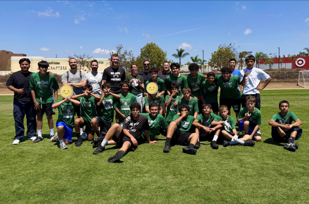Brittle Bones Flag Football Staff and Student Participants 