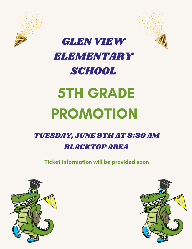 5th Grade Promotion Flyer 2026 English 