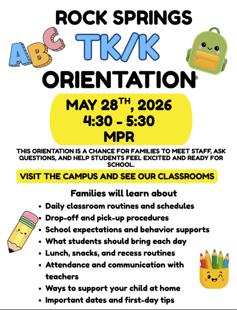 TK/Kinder Orientation  Flyer Eng