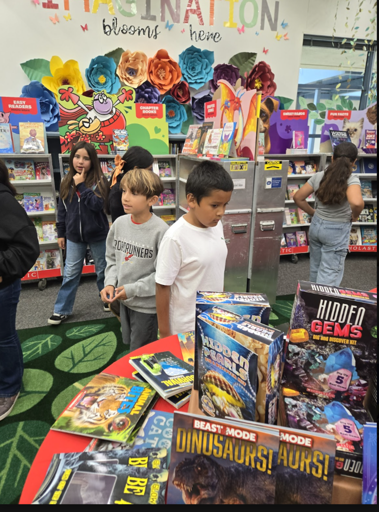 exploring the bookfair 