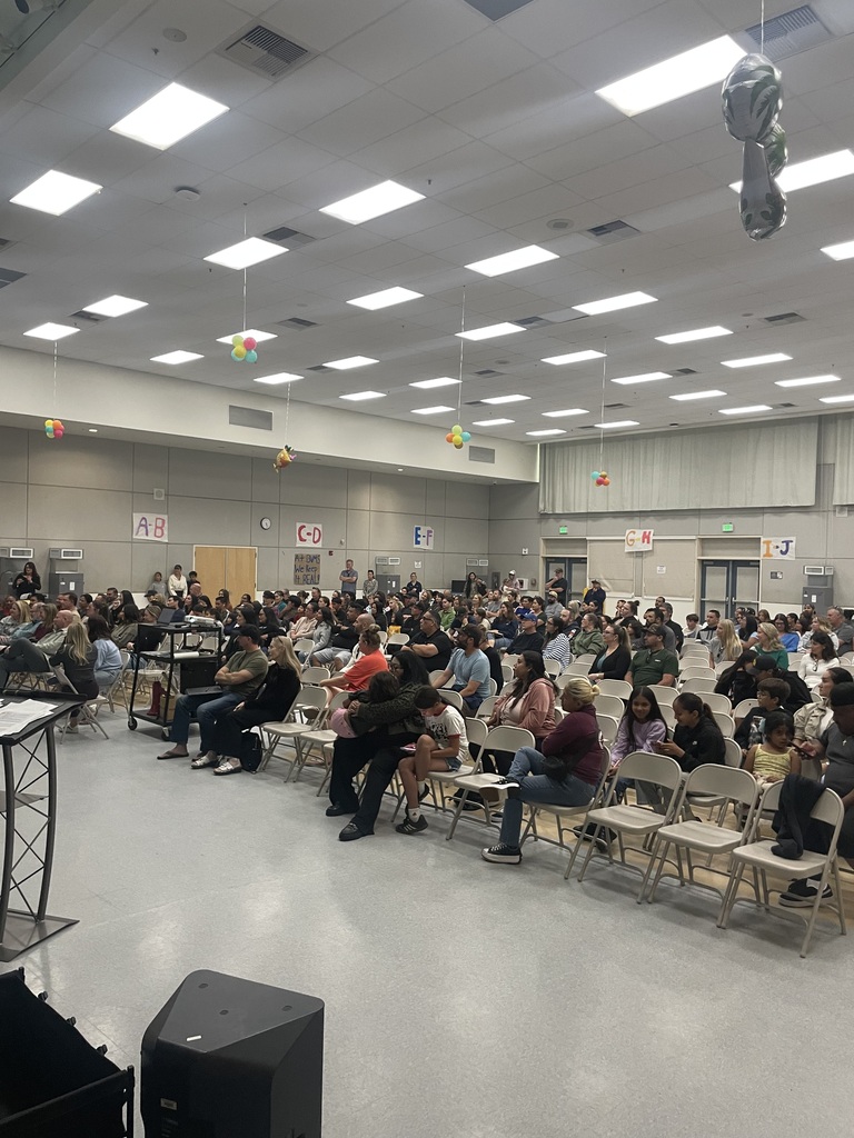 Families listening to presentation