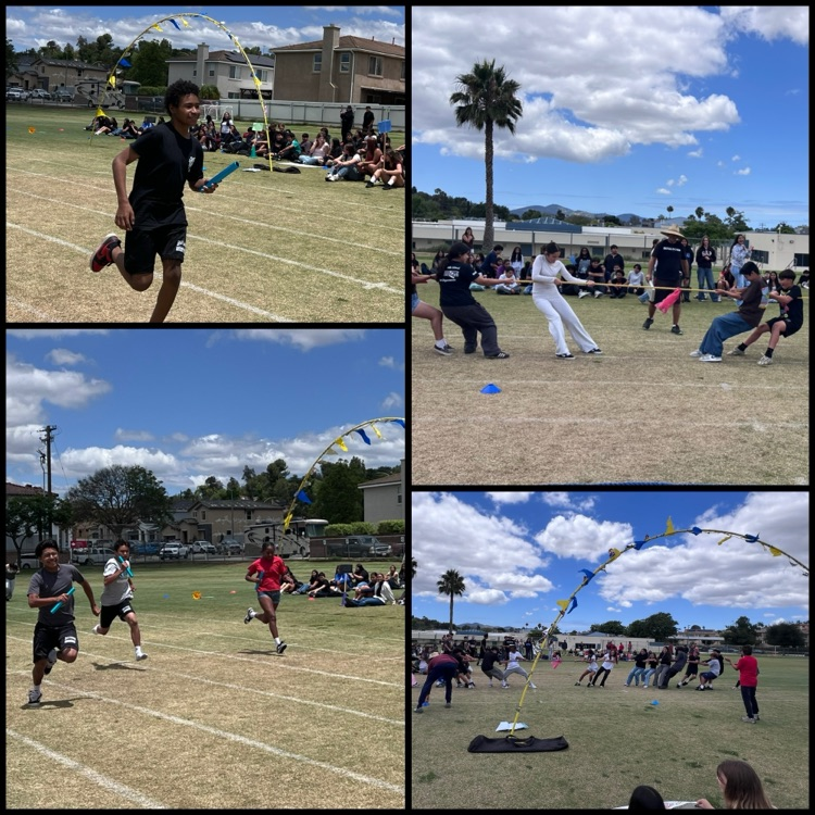7th graders compete in field events 