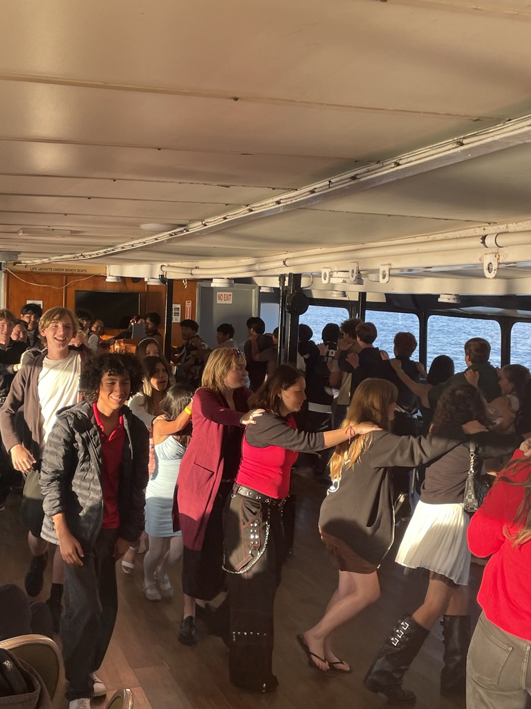 students on dance floor