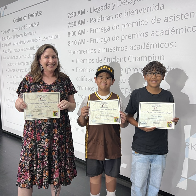 season for non violence winners