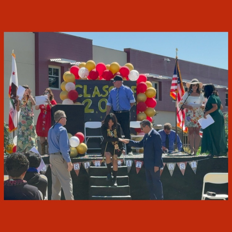 Promotion Recognition of each member of the Promoting 8th Grade Class of 2026 by Mrs. Camp and Mrs. Chavez