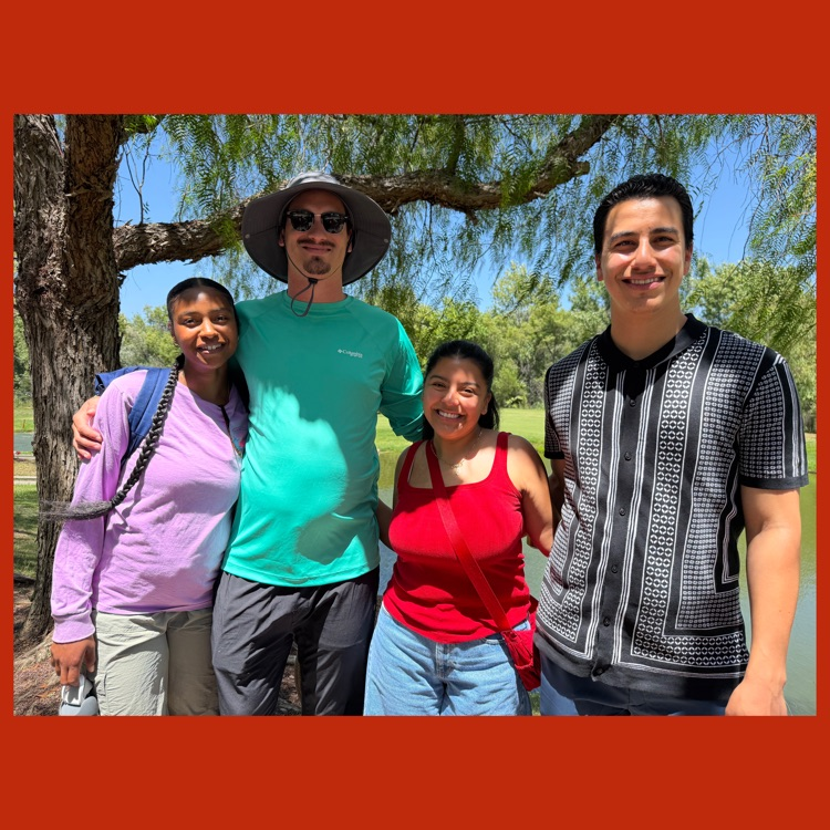 Group 6 (Desiree Poellnitz, Tyler Abrahams, Alexandra Ramirez, and Jesus