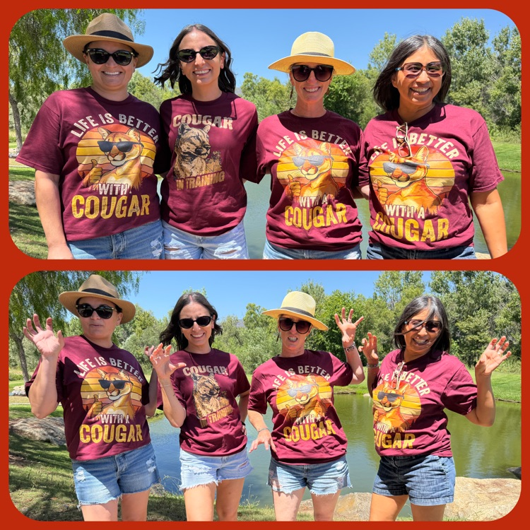 A collage of two photos of Group 4 (Kristi Wilson, Colby Betancourt, Mary Adams, and Maria Topolovac)