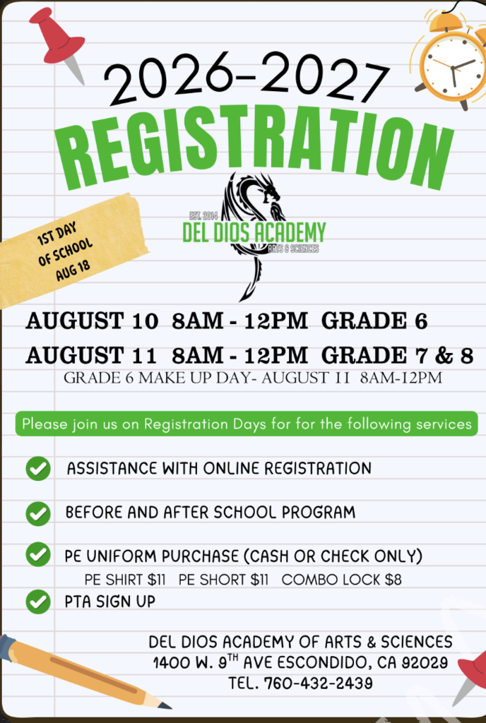 Registration for 26-27 ENG