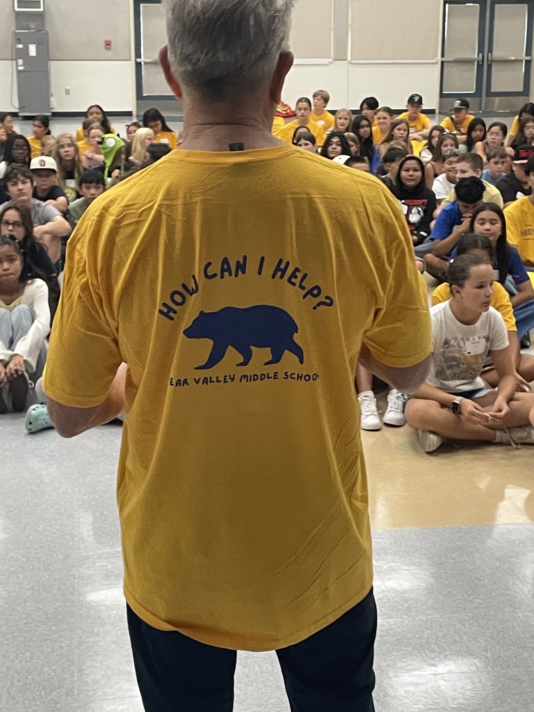 Mr. Gale and his how can I help t-shirt