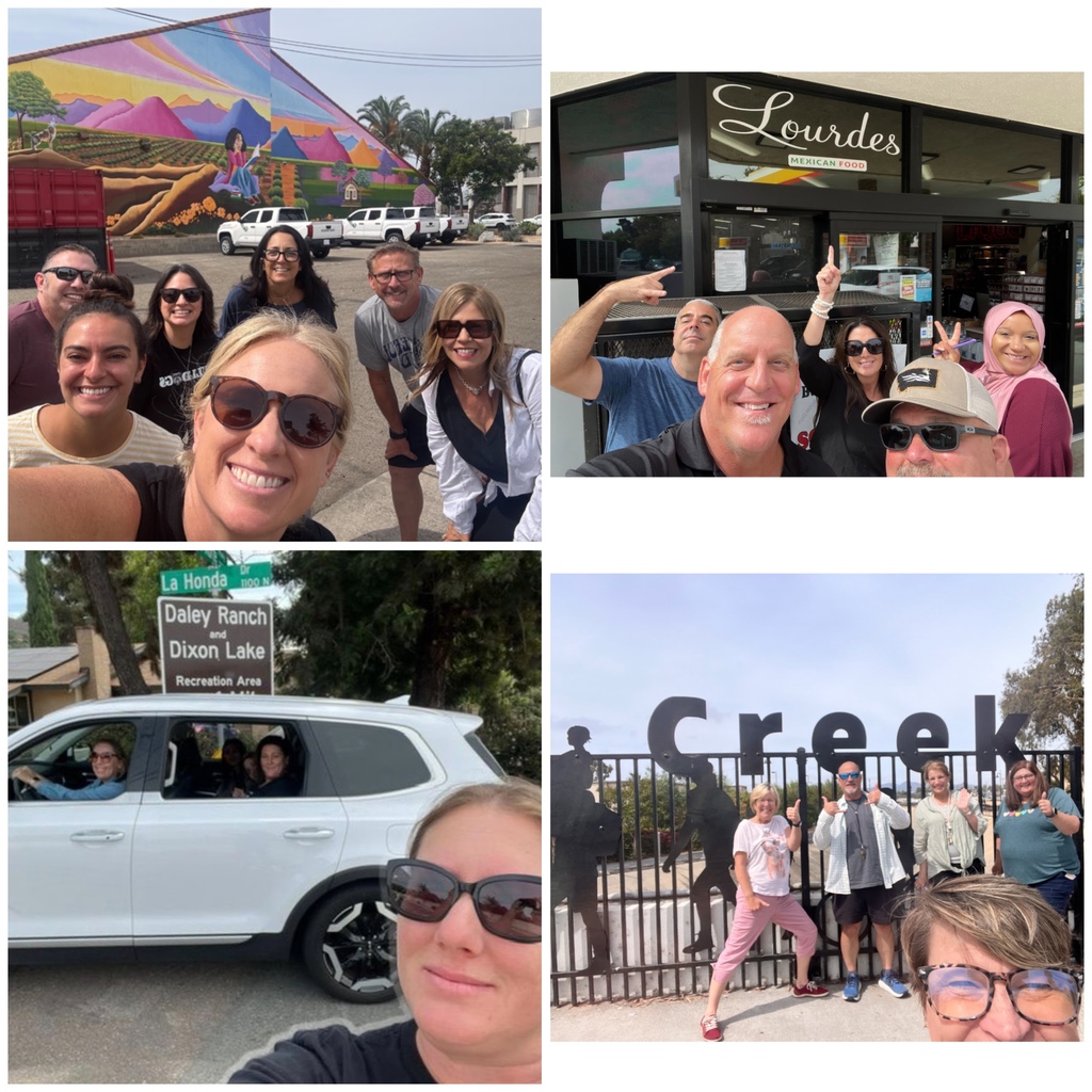 Photo collage of Rincon teams competing on our version of the amazing race! 