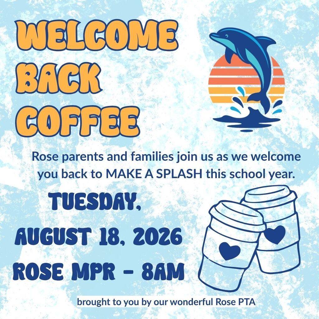 Welcome Back Coffee Flyer