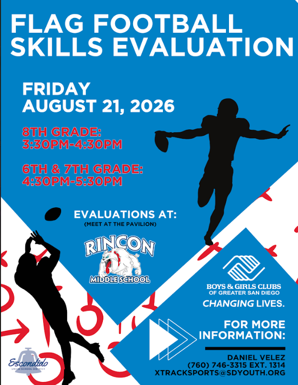 Flag football skill evaluation