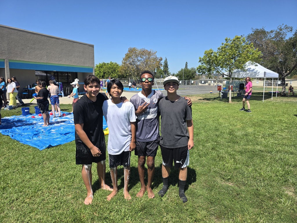 group of friends posing 