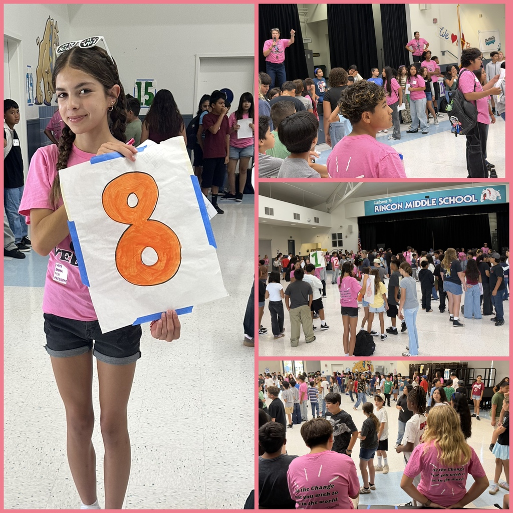 WEB leaders facilitate 6th grade morning activities. 