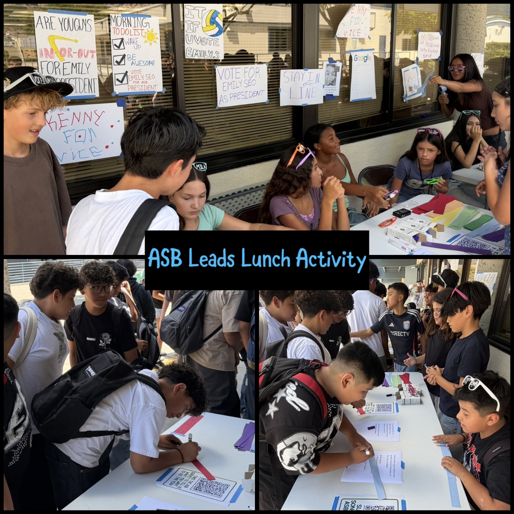ASB student leaders lead lunch time activities