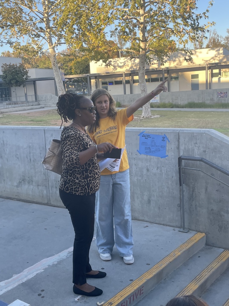 student helping a parent