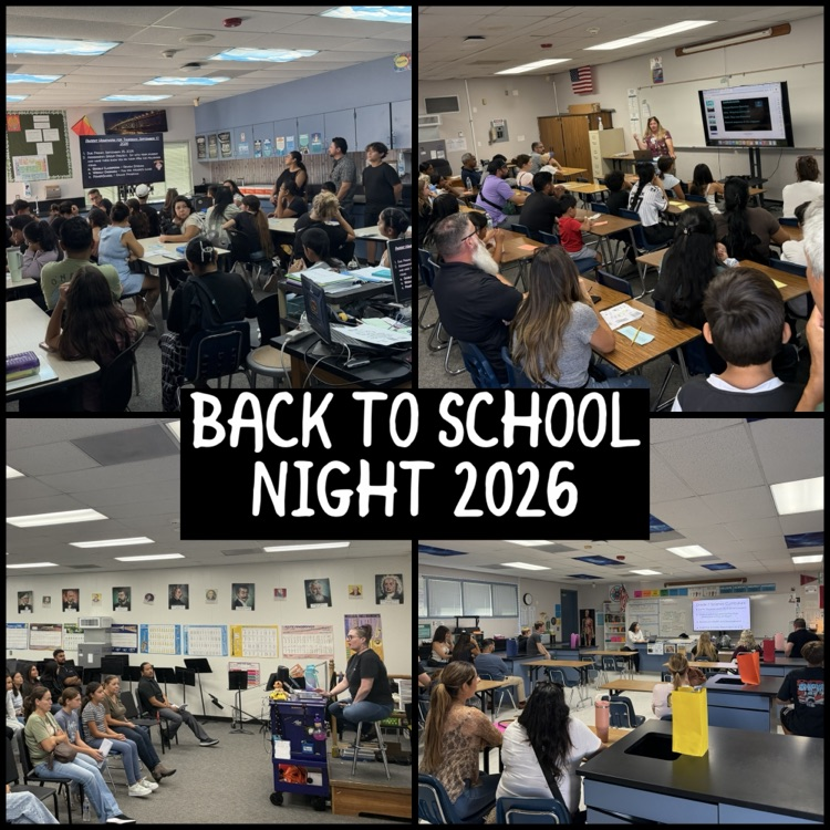 back to school night photo collage 
