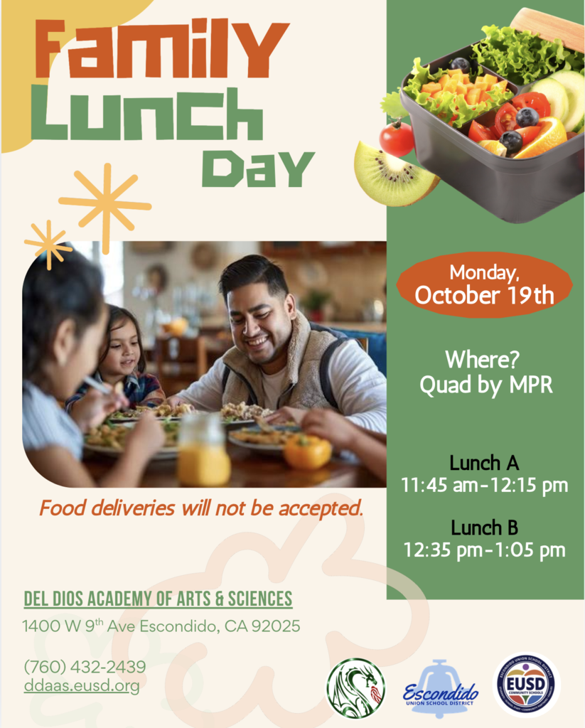Family Lunch Day Flyer