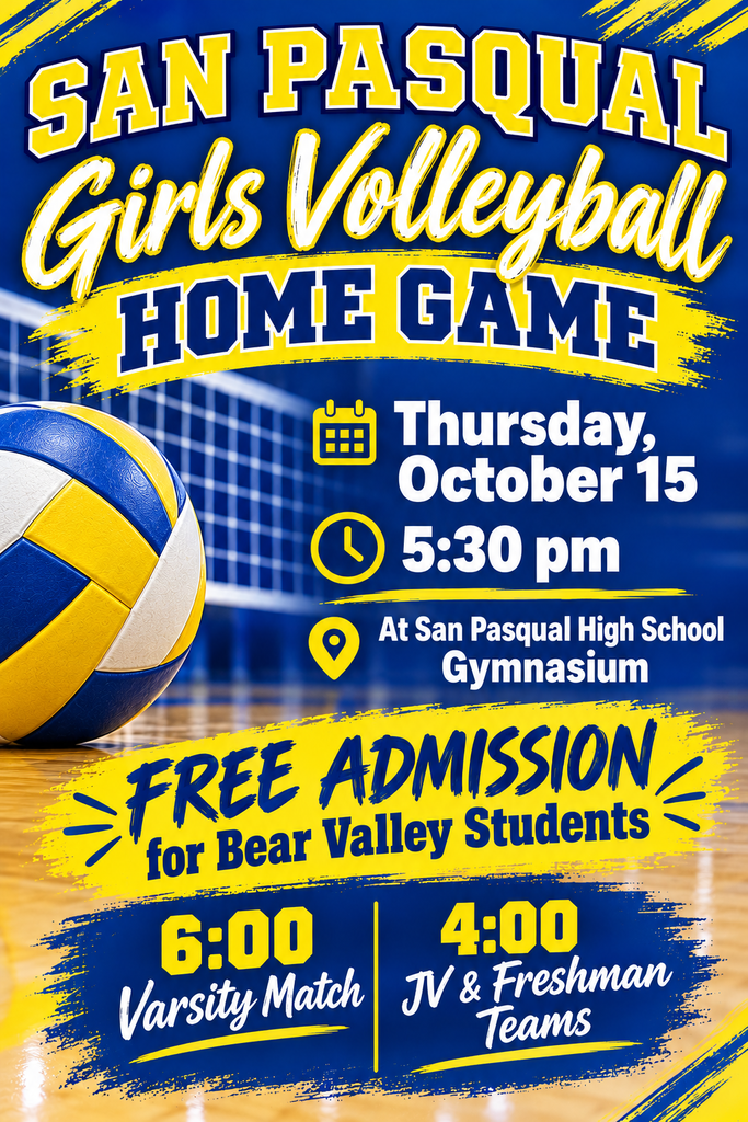 SPHS volleyball thursday 10/15 free admission for BVMS families and students 4:00 JV and freshman 6:00 varsity