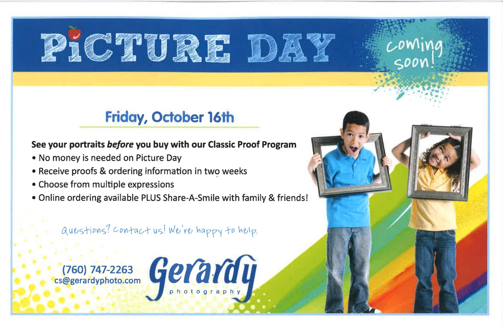 Picture Day 10/16/26