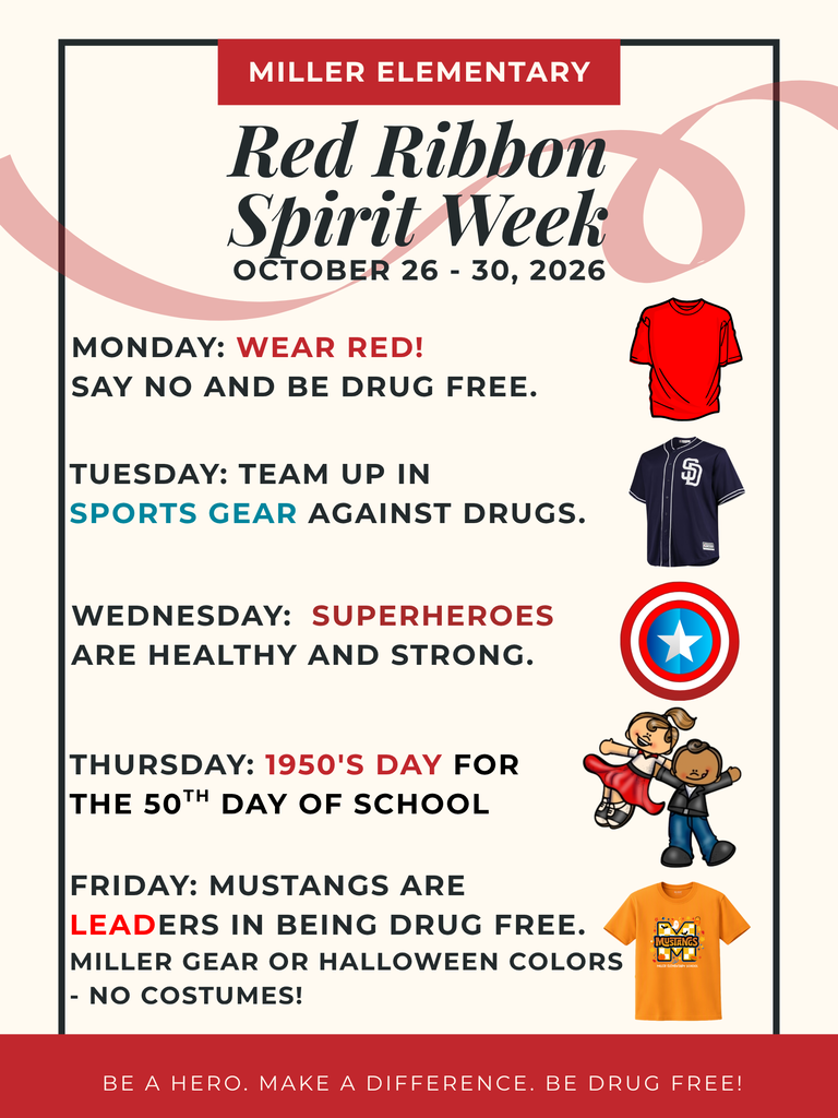 Red Ribbon Spirit Week