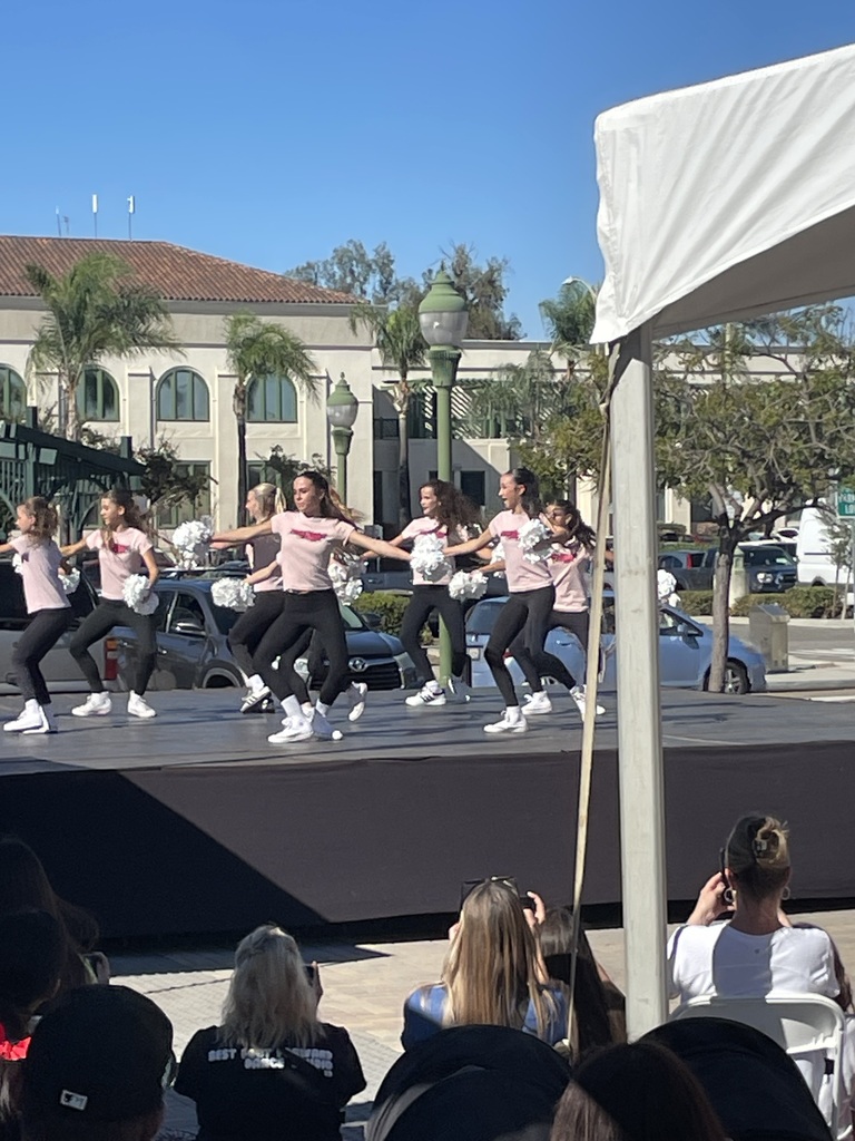 Dancers on stage