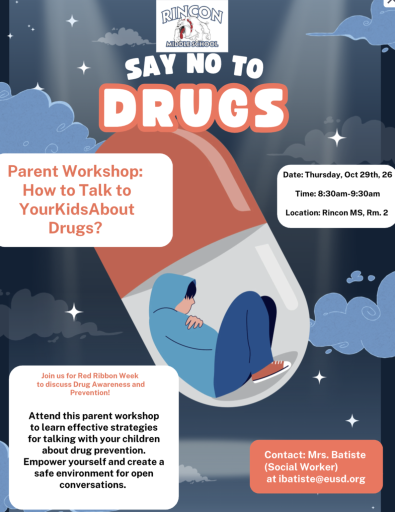Rincon Middle School Say NO to Drugs