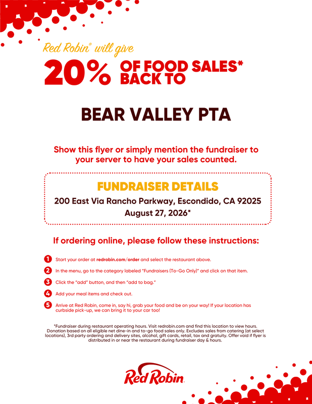 Red Robin Flyer
