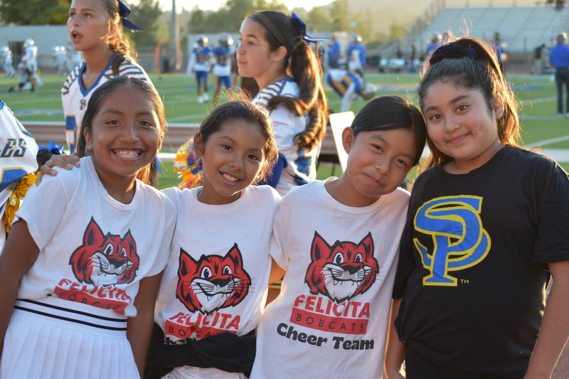 The Felicita Cheer Team poses.