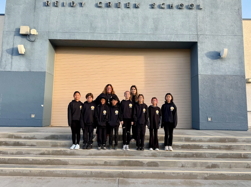 The Reidy Creek Elementary FIRST LEGO League Team poses.