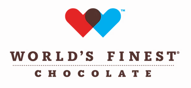 A logo for World's Finest Chocolate