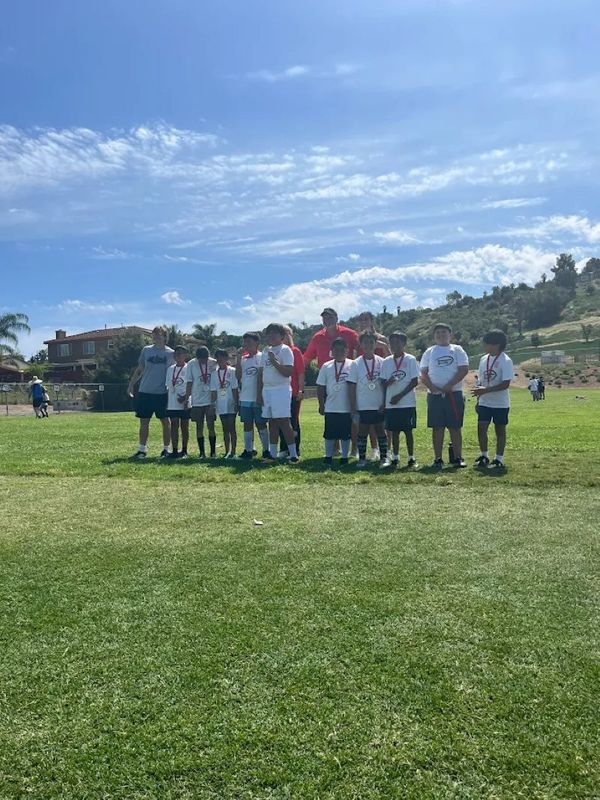 EUSD students participate in Flag Rugby.
