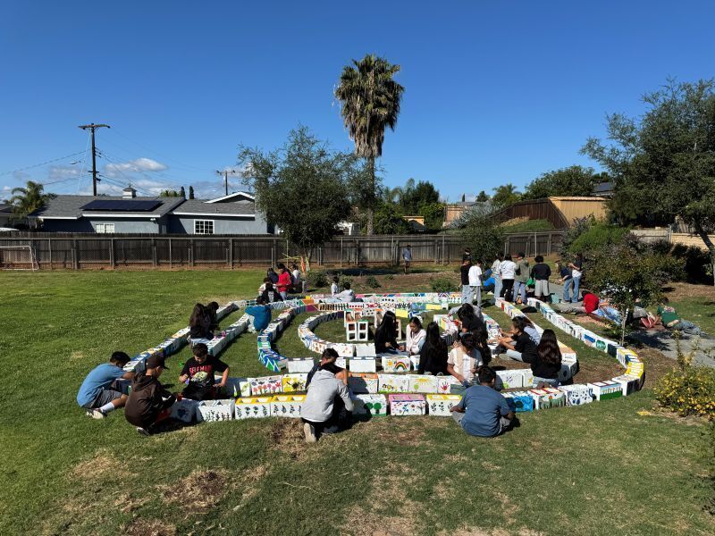 Conway Academy students participate in Better World Week.
