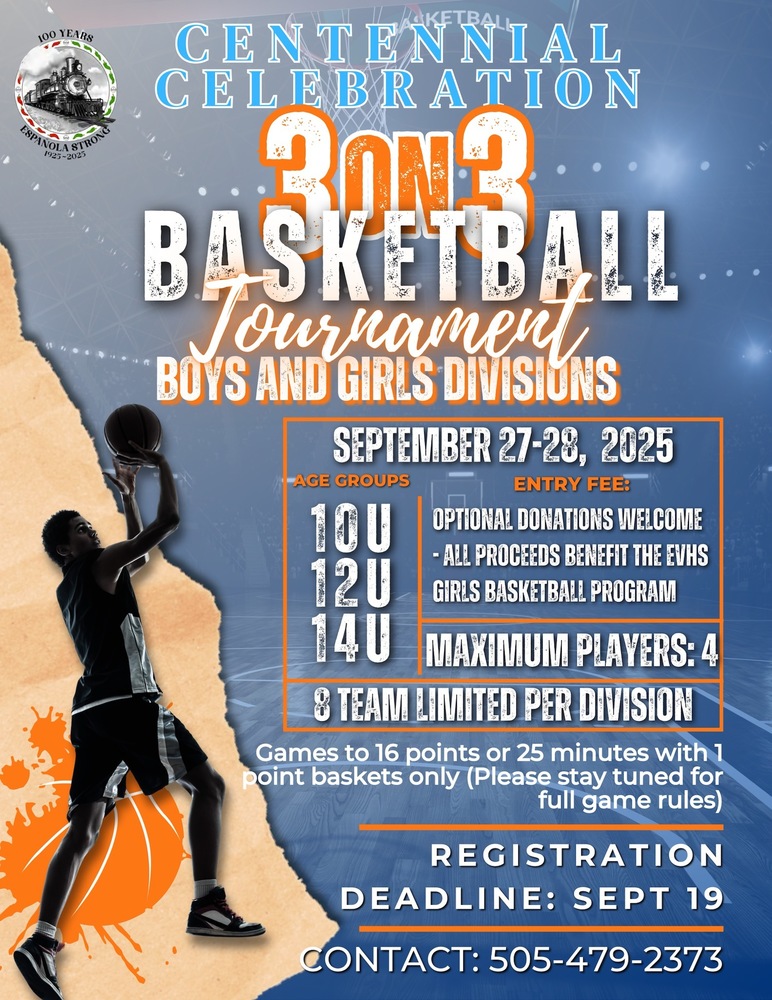 Registration form for 3 on3 basketball tournaments